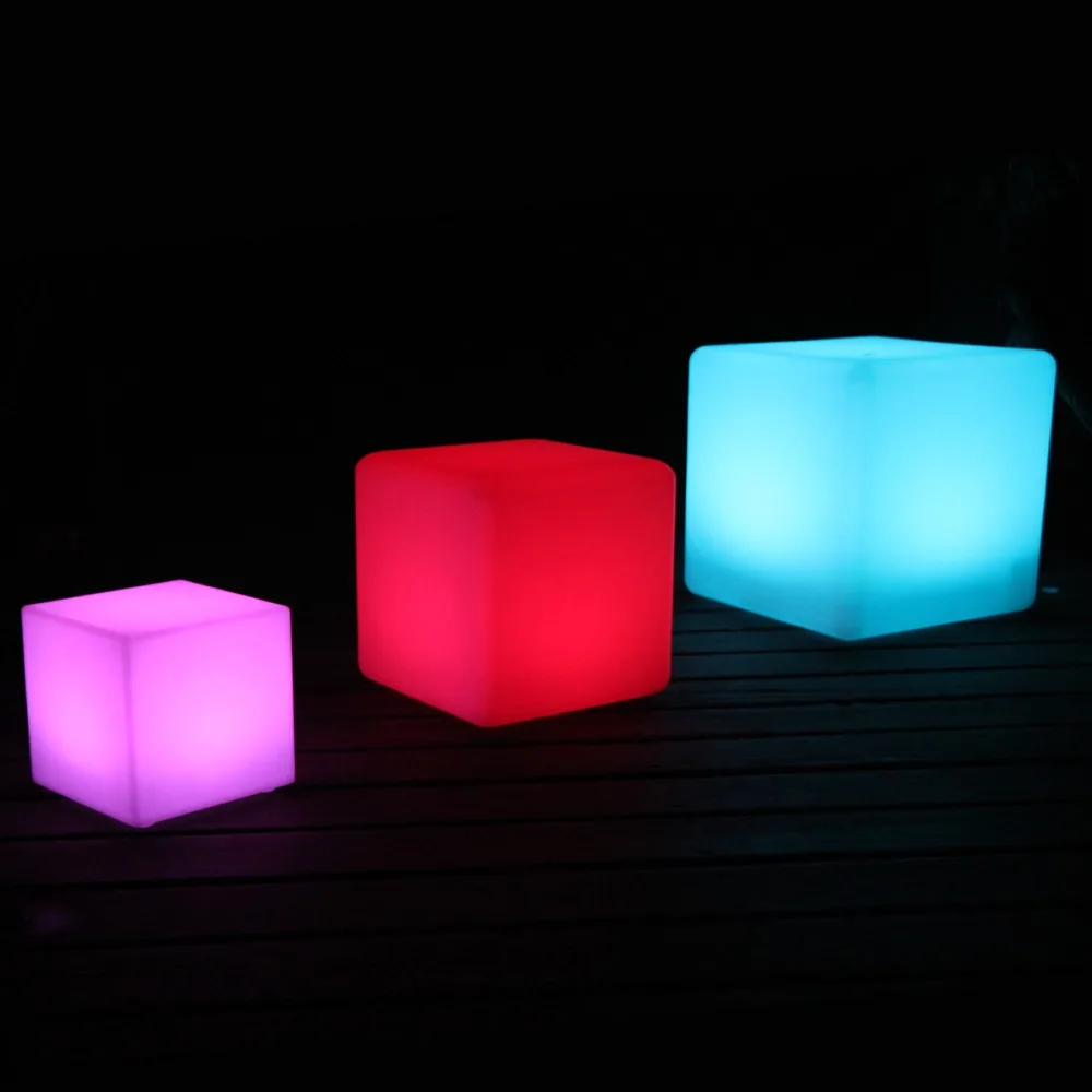 40 cm led night club cube per outdoor party LED cube/LED bar chair/LED bar sgabello sedia vendita di fabbrica spedizione gratuita 1 pz