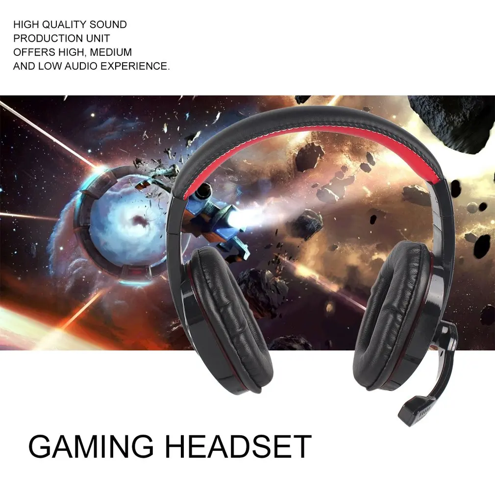

Gaming Headset Best casque 7.1 Surround Sound USB Wired Headphones with Microphone Volume Control for PS4/XBOX-ONE SY755MV