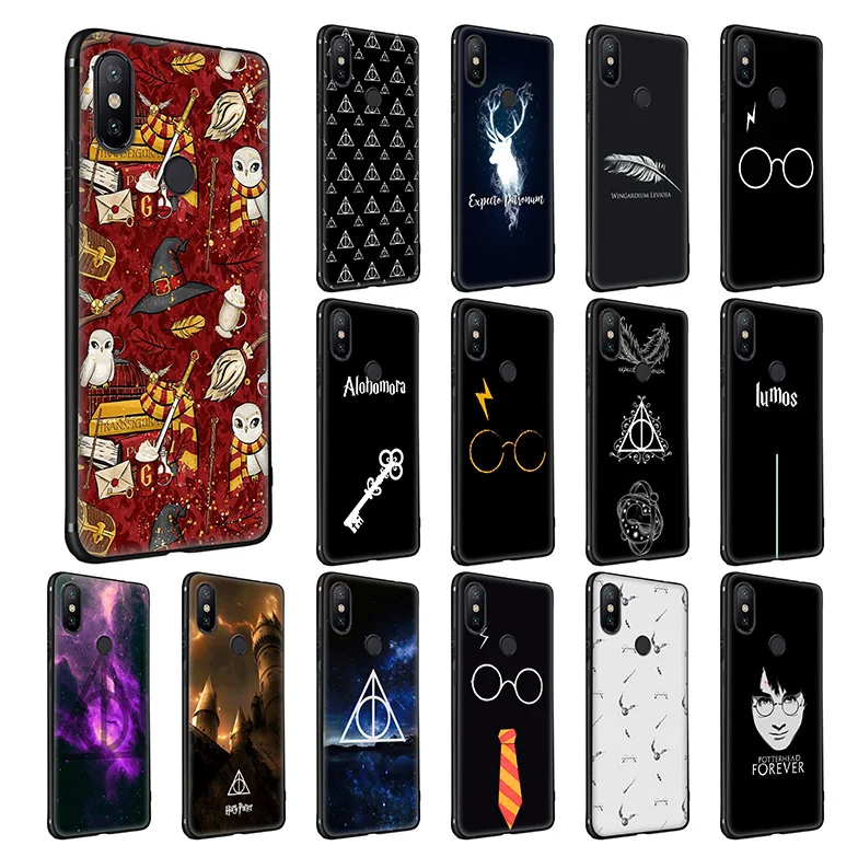 

WEBBEDEPP Harry Potter Soft Silicone Case for Xiaomi Redmi Note 7 6 6A 5 4 4X 4A 5 S2 Plus Pro Lite for Redmi Go