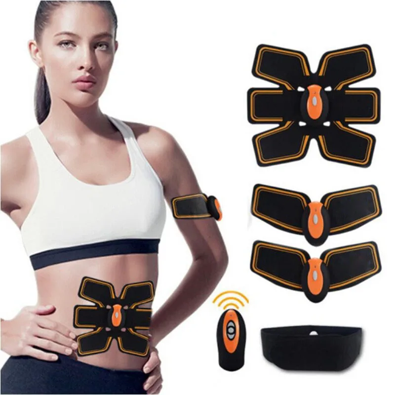 

Electric Smart EMS Abdominal Muscle Messenger Fitness Exercise Wireless Sports Muscle Stimulator Fitness Stimulator Massager 30