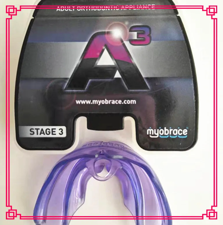 

NUODI Original MRC Orthodontic A3 Trainer/ Australia Myobrace A3 Regular Size Trainer