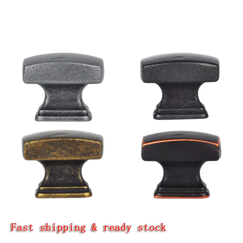 

2PCS Bronze kitchen cabinet drawer knobs dresser cupboard wardrobe furniture Pulls Handle Wooden Box Jewelry Box knobs