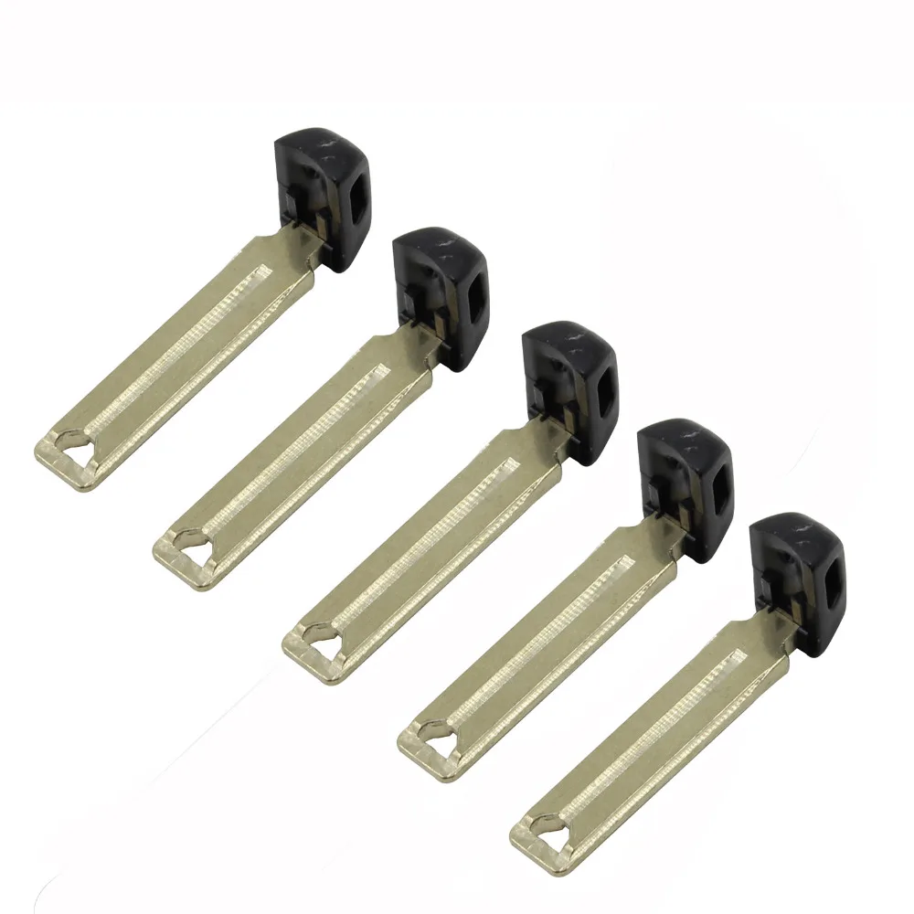 

LOT 5PCS REPLACEMENT UNCUT REPAIR SMART FOB INSERT REMOTE KEY BLADE FOR TOYOTA COROLLA CAMRY PRIUS VENZA