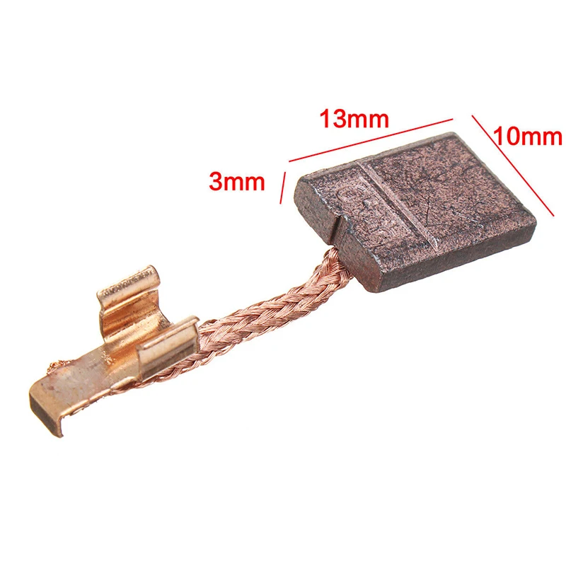 

2019 New 3*10*13mm Replacement Carbon Brushes For CB-440 Electric Motor Accessories 2PCS