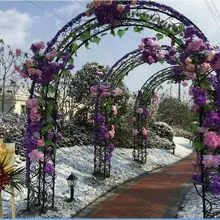Европейский стиль железная Арка Рамка газон Свадебные цветы скалолазание лоза цветок рамка цветок в Корейском стиле дверь стиль свадьба