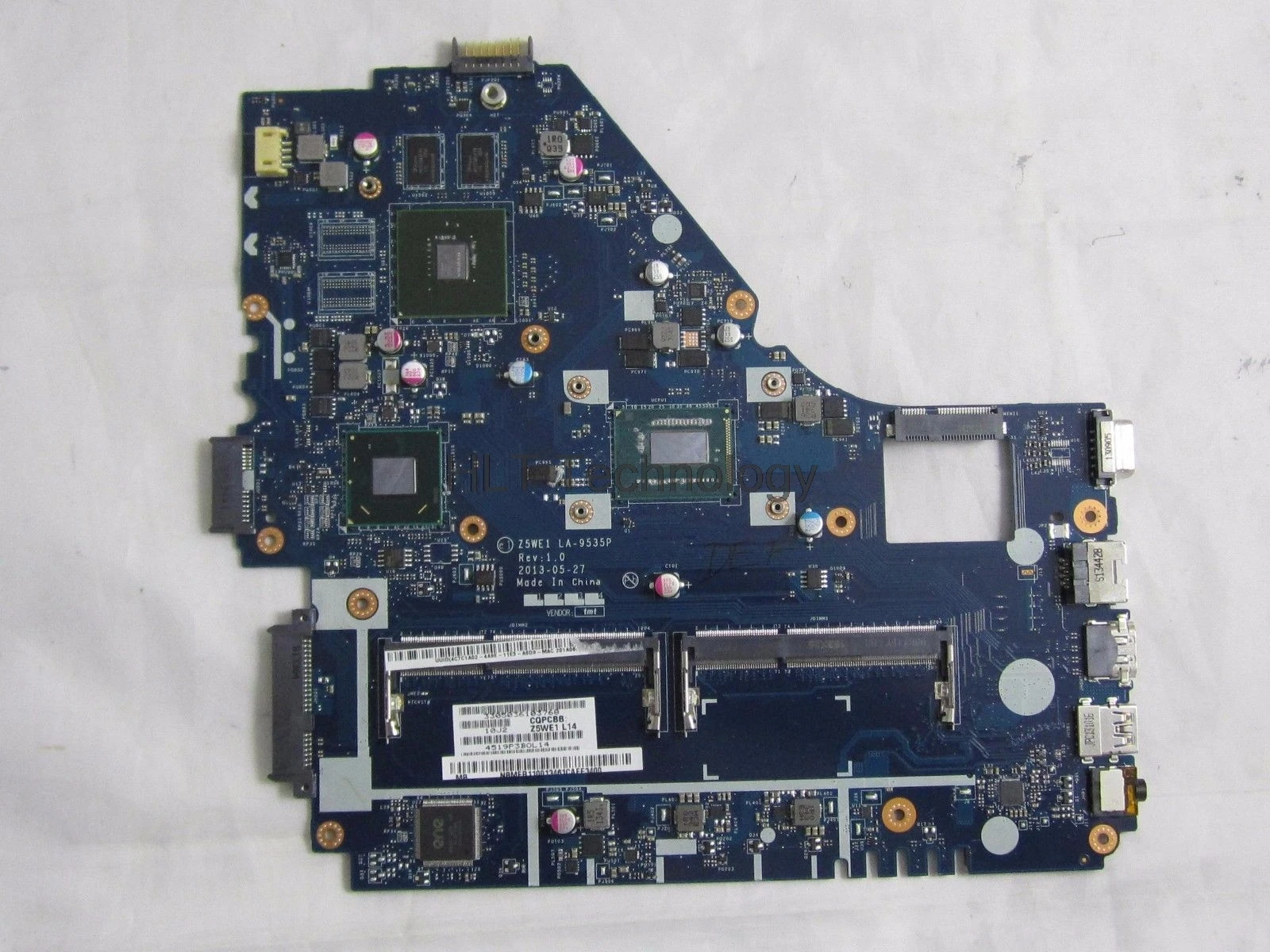 اللوحة لابتوب أيسر أسباير E1-570 E1-570G Z5WE1 LA-9535P NBMES11001 I3-3217U CPU GT740M الرسومات 100% اختبار موافق