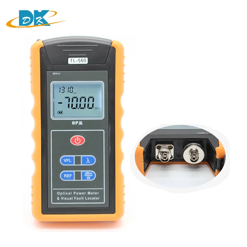 

TL560 Fiber Optical Multimeter Power Meter -70~+10dBm With SC FC Connector 10km tl-560 Laser Light Source machine