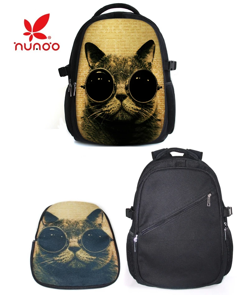 

Canvas Backpacks 17 17.3 Detachable and changeable School Bag Cartoon Print Rucksack