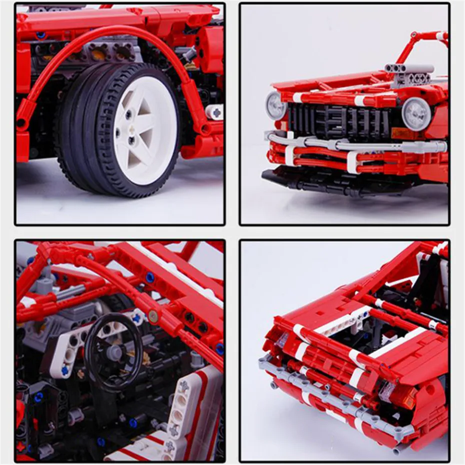 XINGBAO 07001 The Future Car TECHNIC Series 2000 шт. набор строительных блоков для автомобиля с мышцами