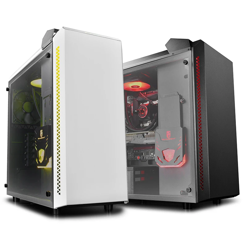 Портативный игровой корпус DEEPCOOL Baron поддерживает материнскую плату ATX с водяным