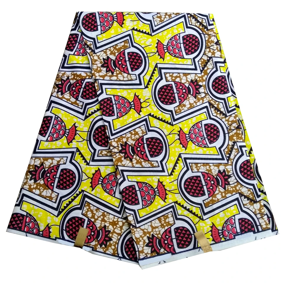 Polyester LBLD 61 Wholesale African print Fabric 100 Cotton Real
