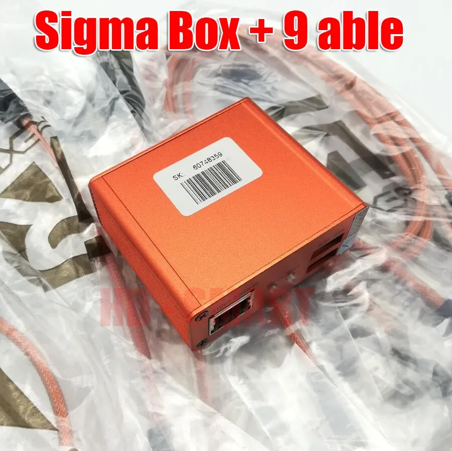 2018 Оригинальная версия Sigma box + 9 кабелей Sigma Box с набором кабелей (9 шт)