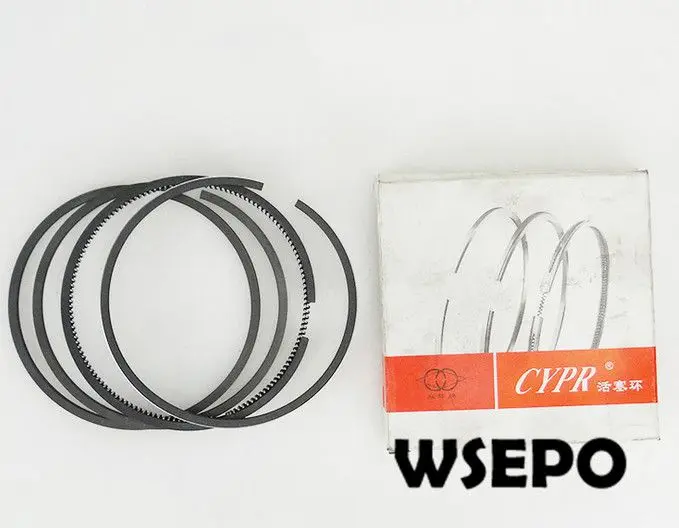 OEM Quality! Piston Rings Set for S195 4 Stroke Small Water Cooled