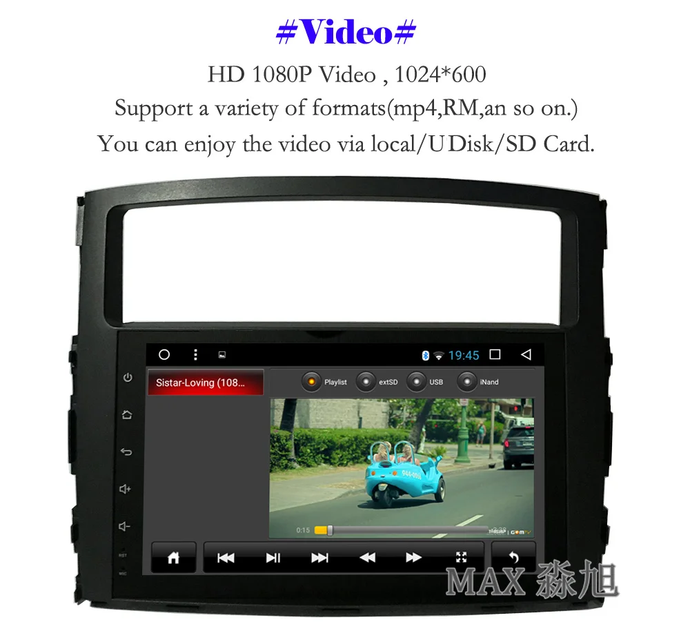 Perfect MAX Android 8.1.0 Car DVD For Mitsubishi PAJERO V97 2006 2007 2008 2009 2010 2011 2012 2013 2014 2015 Radio RDS GPS Free Map SWC 6