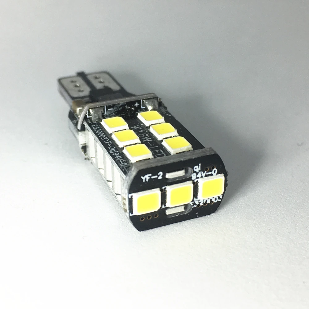 1 шт. W16W T15 светодиодный белый задний светильник 15 SMD 2835 Автомобильный Новый Canbus
