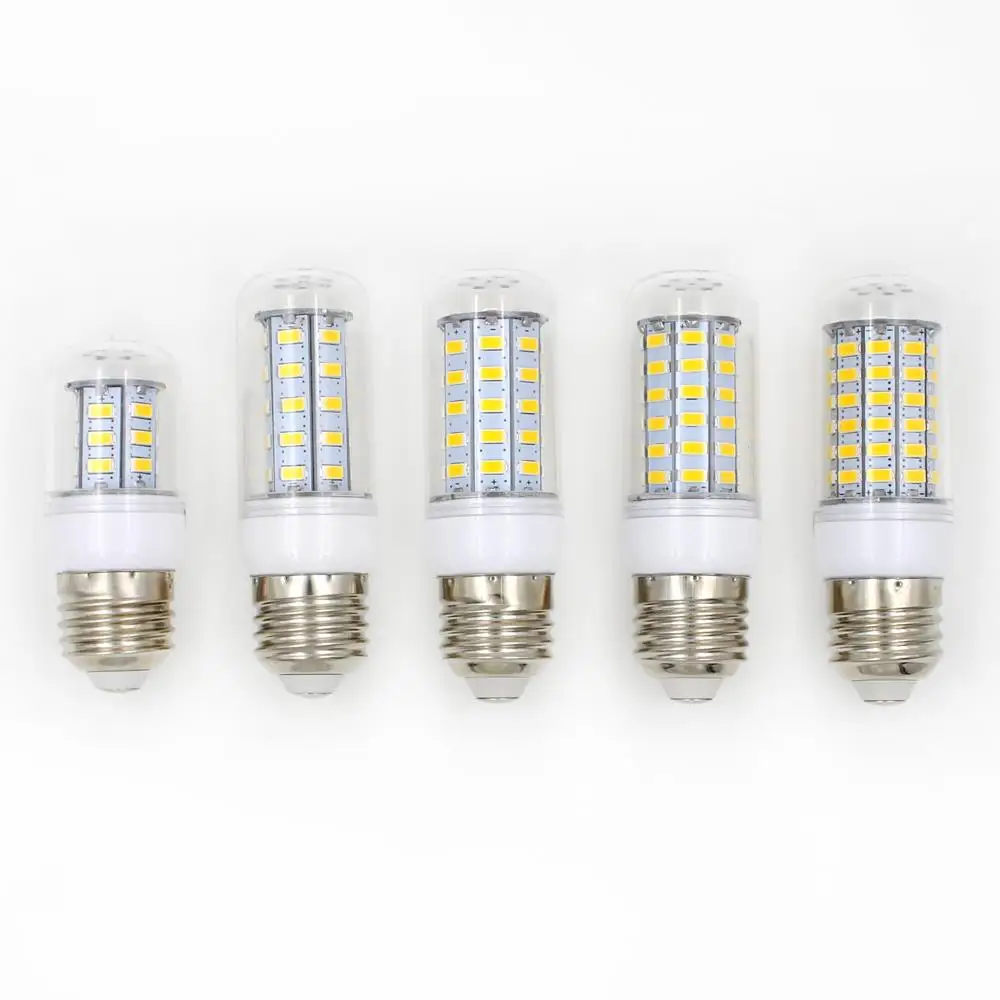 10pcs Lampada LED Lamp E27 220V 24 36 48 56 69 72 96 LED Bulb Corn SMD 5730 lamparas de Bombillas LED Light Ampoule Lighting