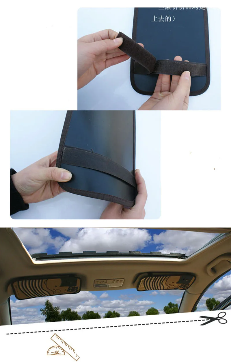 RACAHOO Car Cartoon Multifunction Sun Visor Sets For DVD Case Automotive Supplies Storage Box Holder Car CD Bag Free Shipping1