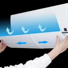 Домашняя Регулируемая Крышка Кондиционера ветровое стекло кондиционер перегородка щит ветровой направляющий месяц прямой анти-Ветер щит