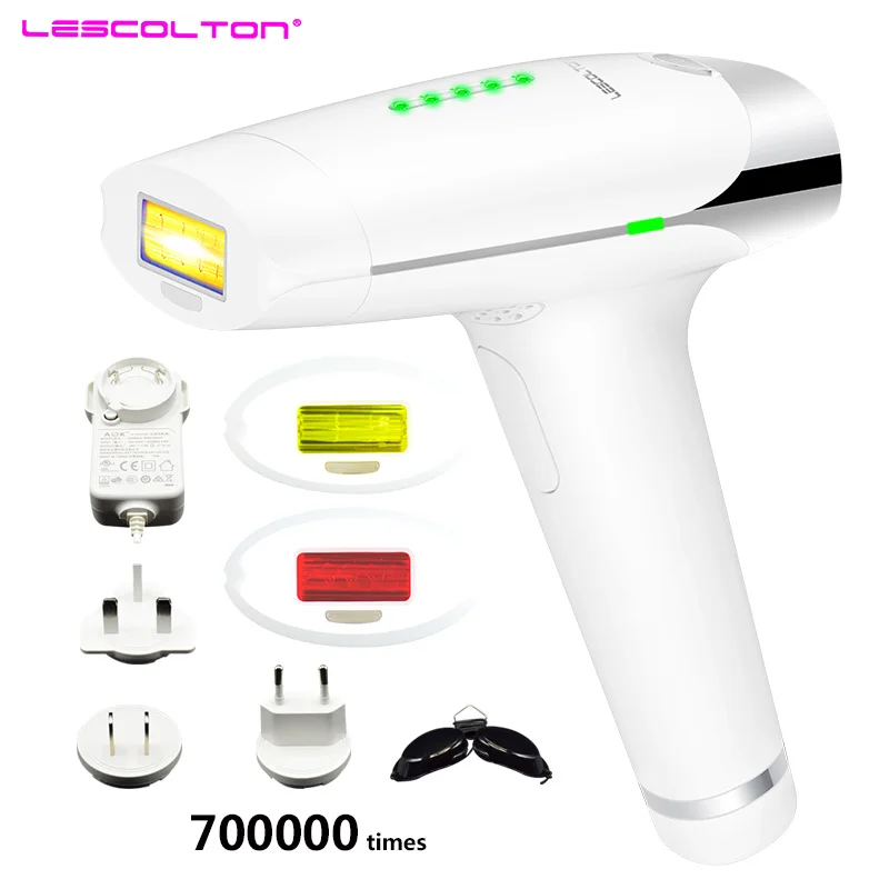 Lescolton T009 различные лампы IPL depilador лазерная машина перманентное Удаление волос IPL лазерный эпилятор подмышка удаление волос