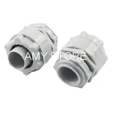 Серый пластиковый уплотнитель водонепроницаемый кабельный сальник