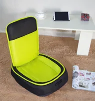 A,Chaise Lounge Chair Living Room Furniture Floor Seating Adjustable Foldable Upholstered outdoor Folding Lazy Lounger Sofa Bed