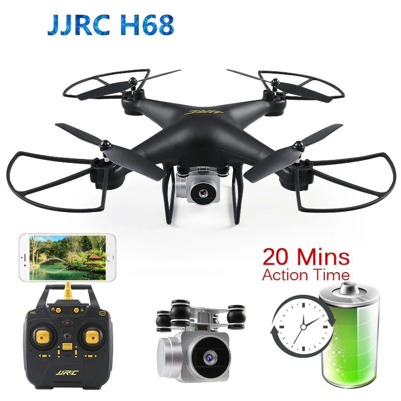 квадрокоптер jjrc h68
