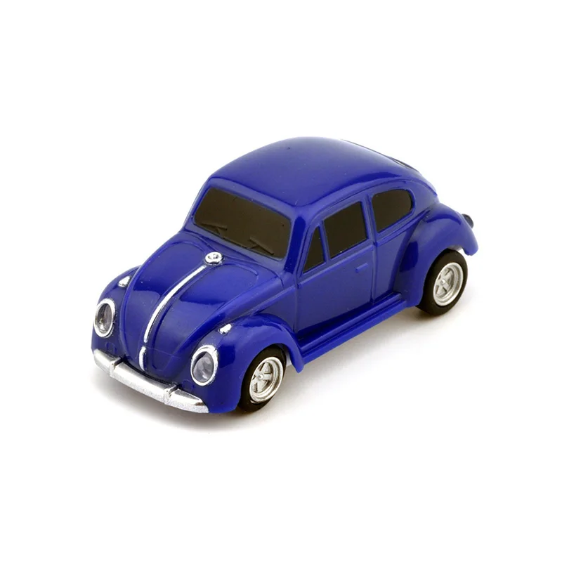Моделирование автомобиля 128 ГБ USB, мини креативный Купер Автомобили Модель usb 2,0 флэш-накопитель памяти флеш-накопитель 4 ГБ 8 ГБ 16 ГБ 32 ГБ 64 ГБ USB флэш-накопитель - Цвет: Beetle Blue