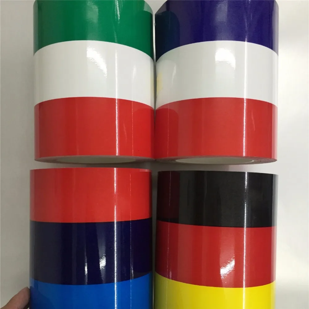 Auto Styling Italienische Flagge Drei Farbe Streifen Aufkleber