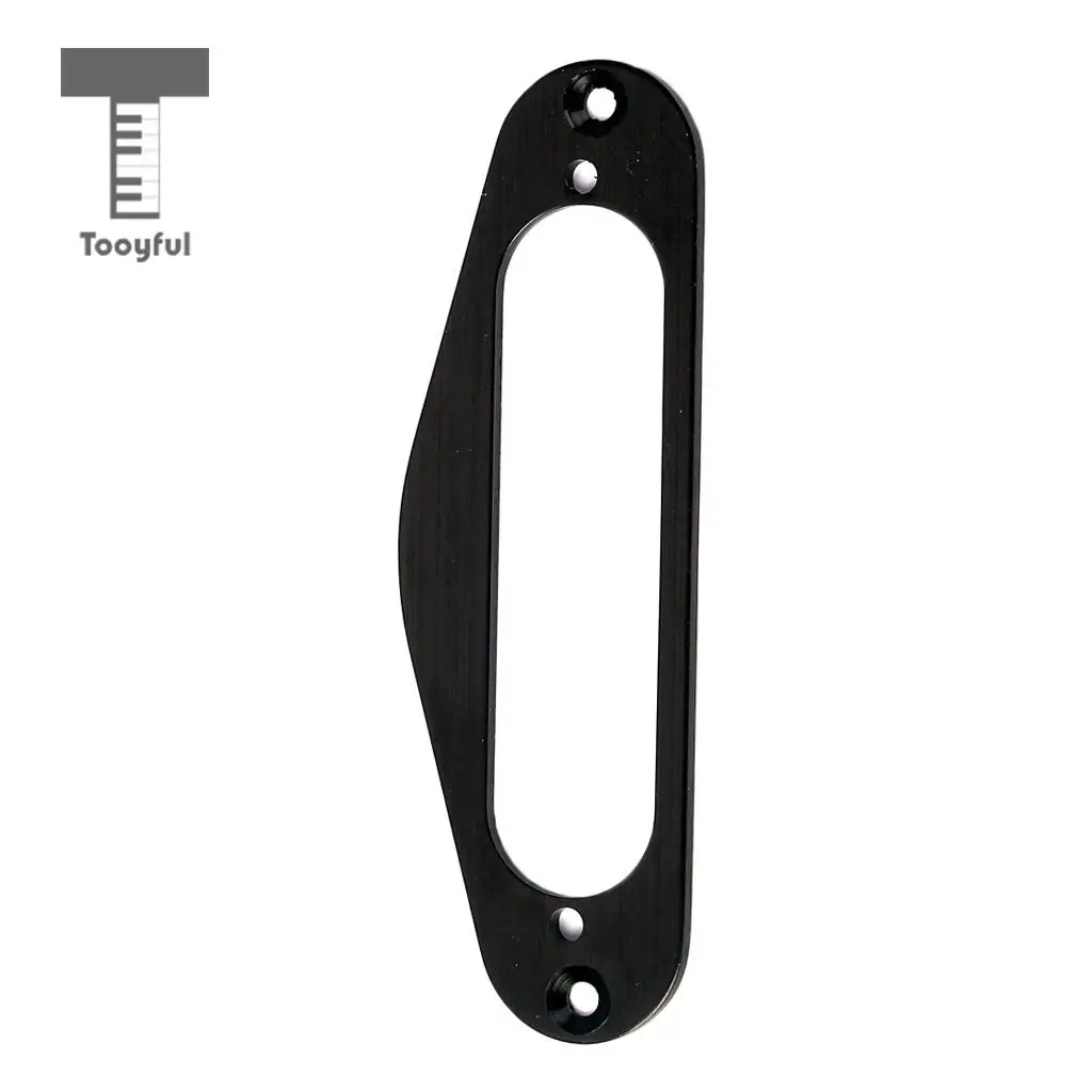 Tooyful 2Pcs/Set Electric Guitar Neck Pickup Frame Ring Surround for Tele TL
