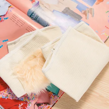 

1 Pair Unisex Faux Wool Knee Pads Winter Warm Thermal Knee Warmers Kneelet EK-New