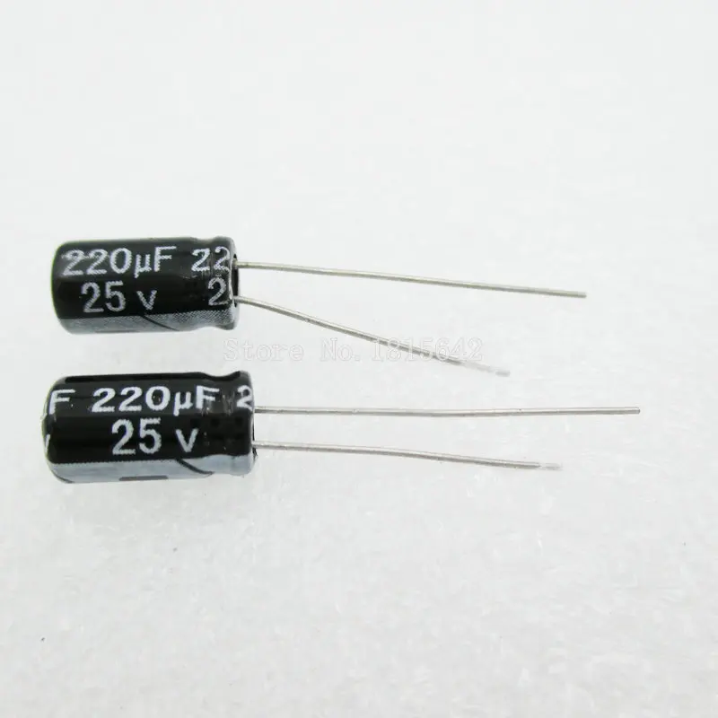 ...3 х12, электролитический конденсатор 25 в 220 мкФ electrolytic capacitor...