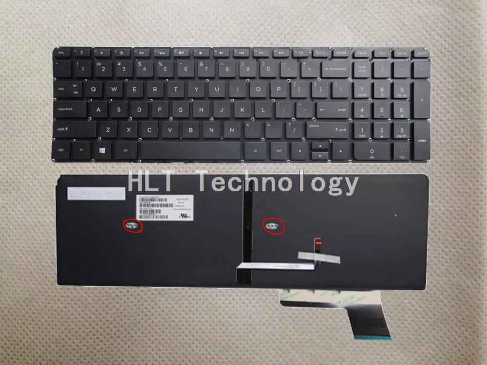 Оригинальная и новая черная клавиатура США для HP Envy M6-K k015dx k025dx K022dx k125dx K000 k010dx k088ca