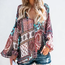Women Floral Loose Chiffon Blouse Vintage Kimono Cardigan Boho Chiffon Coat Women Short Sleeve Printed Shirts floral chiffon see thru blouse
