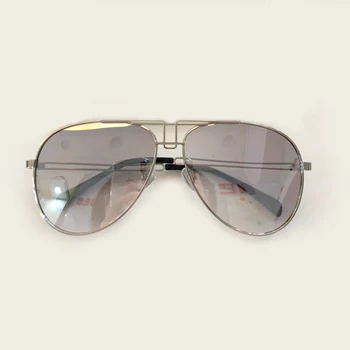 

High Quality Women Oval Sunglasses Fashion Brand Designer Mirror Sunglasses Polarized Sunglasses with Original Packing Box