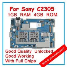 100% оригинальная материнская плата для Sony Xperia C S39H C2305 4 Гб ПЗУ ОС