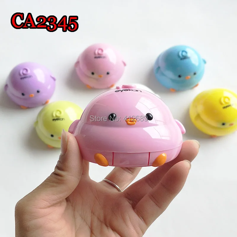 

CA2345 GUGU CHICKEN 3D COLORFUL CONTACT LENS CASE