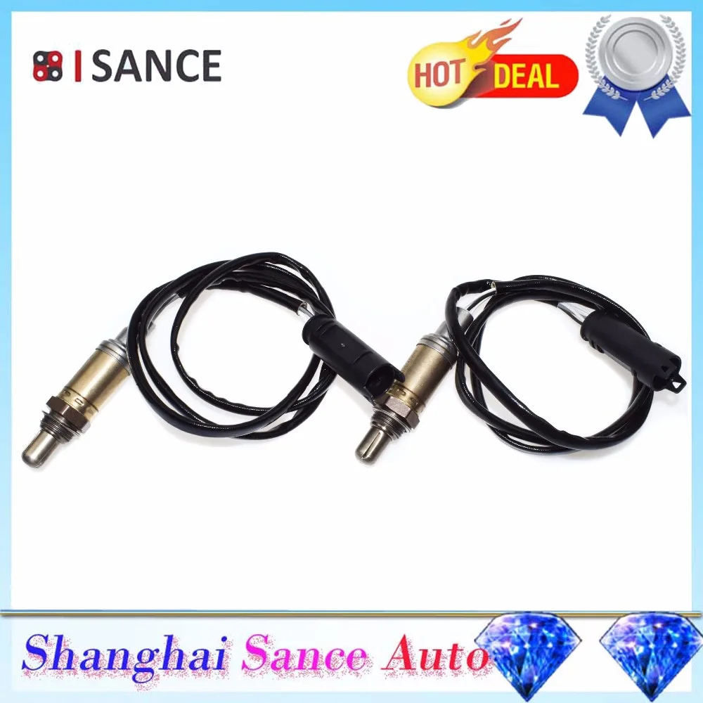 ISANCE 2pcs Rear Downstream Oxygen Sensor 11781433940 234-4683 For BMW E46 320i 323Ci 323i 325i 328i 330i 525i 528i X3 X5 Z3 Z4 |