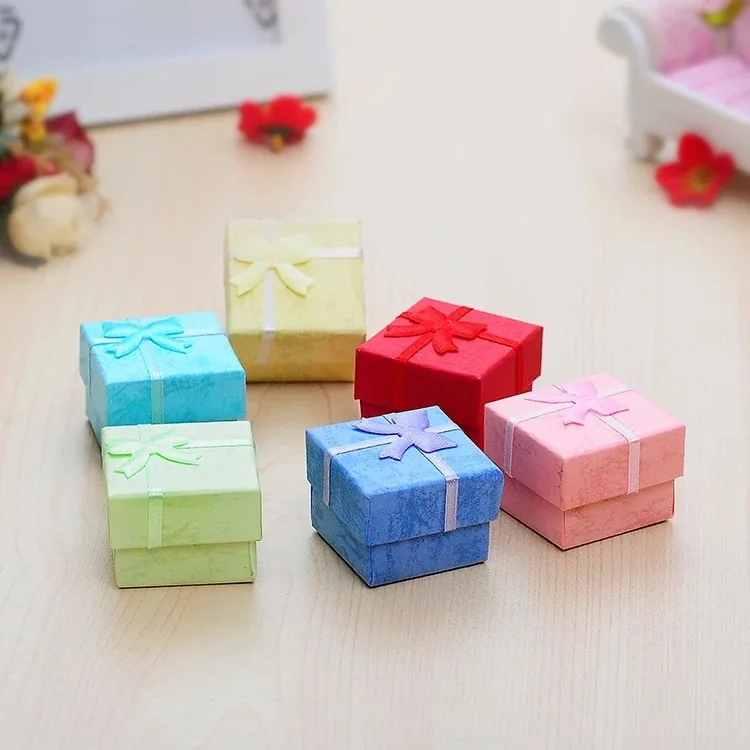 High-grade bowknot jewelry box ring gift 100pcs/lot | Украшения и аксессуары