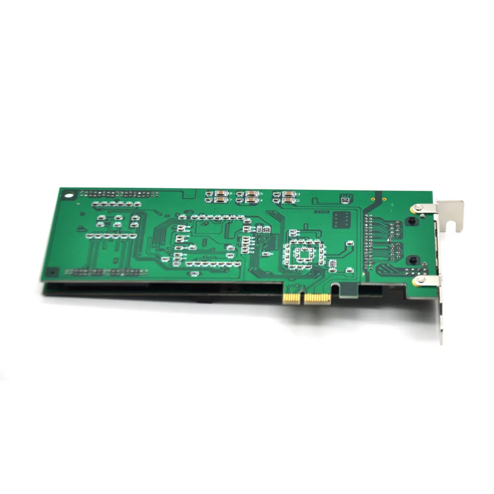 Цифровая Asterisk E1 карта PCI Express 2 E1/T1/J1 телефонная Голосовая ISDN PRI card SS7 R2 сигнал