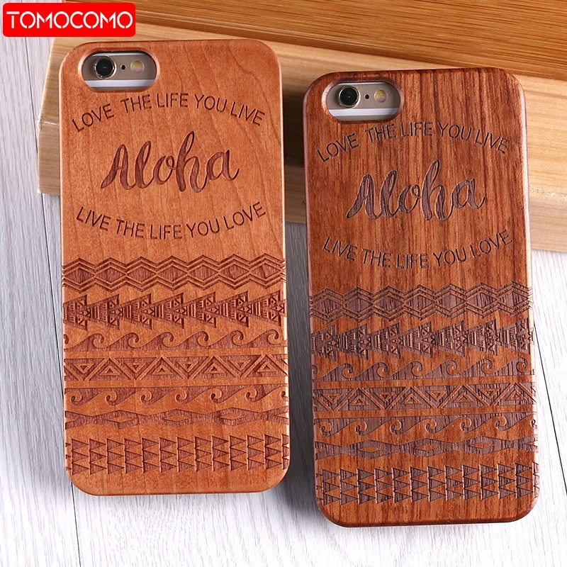 

For iPhone6 6S 6Plus 7 7Plus 8 8Plus X XS Max Words Aloha Beach Wood Case For SAMSUNG Galaxy S7 Edge S8 plus Case Cover Fundas