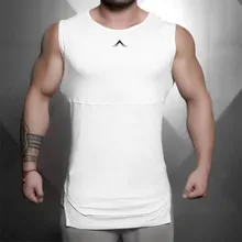 Новинка, мужская летняя майка с бретелями без рукавов, мужской топ на бретелях, одежда для спортзала, бодибилдинг, майка, спортивная одежда, майка для фитнеса