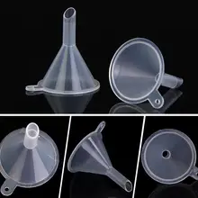 Прозрачный мини-пластиковая воронка Хоппер кухонная утварь Аксессуары Гаджеты для изготовления парфюма эмульсия упаковка вспомогательный инструмент SN419