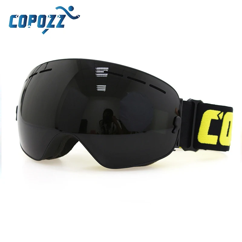 Copozz поляризованные лыжные очки с двойными линзами UV400 противотуманные gafas