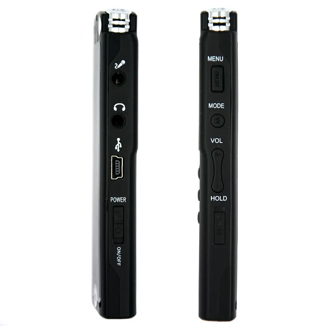 8 ГБ/16 ГБ/32 ГБ цифровой Аудио Диктофон USB Windows 2000 XP 7 Vista iOS диктофон WAV/MP3 220 мАч