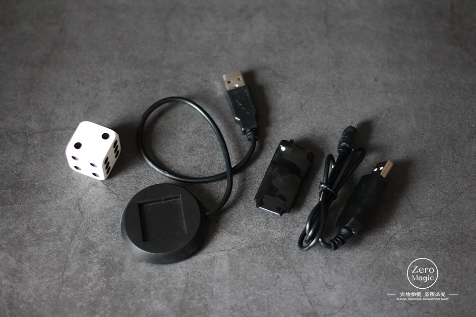 

Mental dice,Real dice,cube,Wireless charging,soul,prediction,Magic Tricks Fun Magic Street Close Up Stage Accessories Illusion