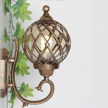 Настенный светильник Настенный бра наружный светильник светильники наружный уличный светильник 220Ve27 уличный водонепроницаемый ретро бра