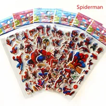 10 Sheets 3D Puffy Bubble Stickers Cartoon Spiderman Dinosaur Pikachu Waterpoof DIY Stickers Emoji PVC Scrapbook Gifts For Kids 10 Sheets 3D Puffy Bubble Stickers Cartoon Spiderman Dinosaur Pikachu Waterpoof DIY Stickers Emoji PVC Scrapbook Gifts For Kids
