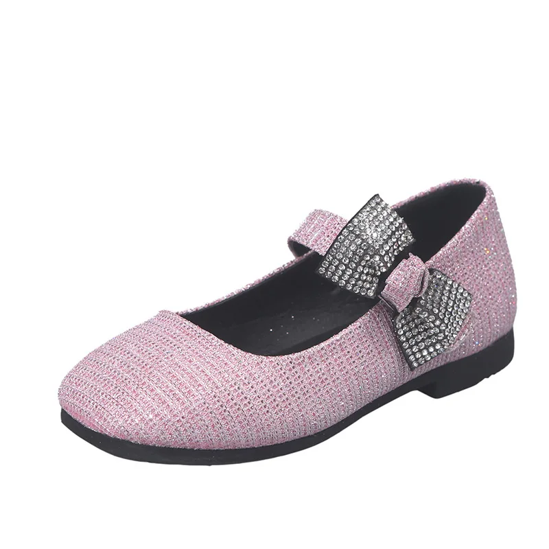 

Spring Autumn Childrens bling bling Girls Princess Shoes Kids Dance Shoes For Wedding And Party chaussure fille 4 5 6 7 8 9-14T