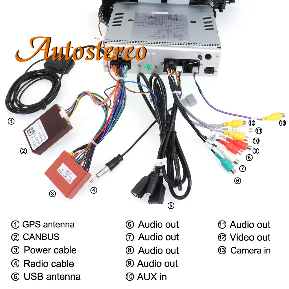 Clearance Autostereo Android 9 4+32G Car CD DVD Player GPS navigation For Mazda 3 Axela 2014+ head unit multimedia player tape recorder 1