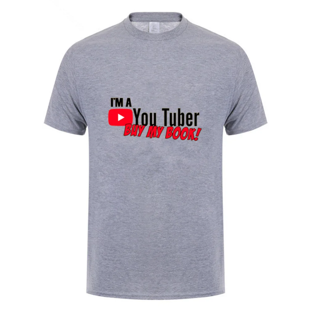 

2018 New Arrival Youtube Logo Print T-shirt For Men Summer T Shirt Luxury Brand Clothing Youtube fashion Custom Tshirt Tops